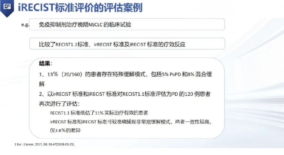 评价|iRECIST丨实体肿瘤免疫治疗疗效评价标准