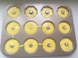 烤箱版甜甜圈12连模一盘