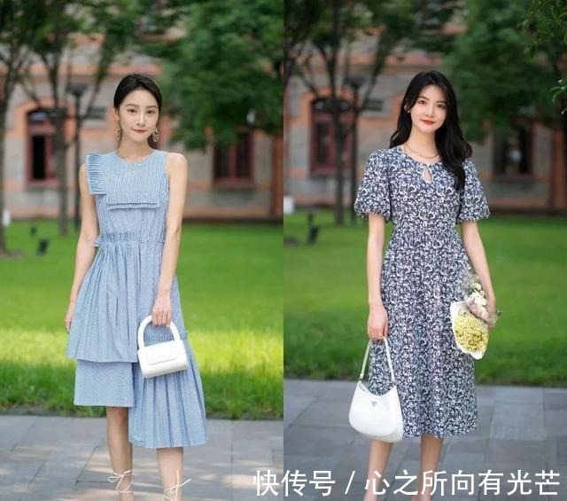 减龄 容易显老的“碎花裙”,怎么穿才能减龄又洋气!