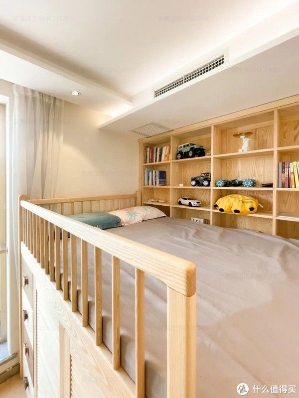 城堡|7.3平一体设计城堡儿童房,美出圈啦!别担心,长大还可拆开用