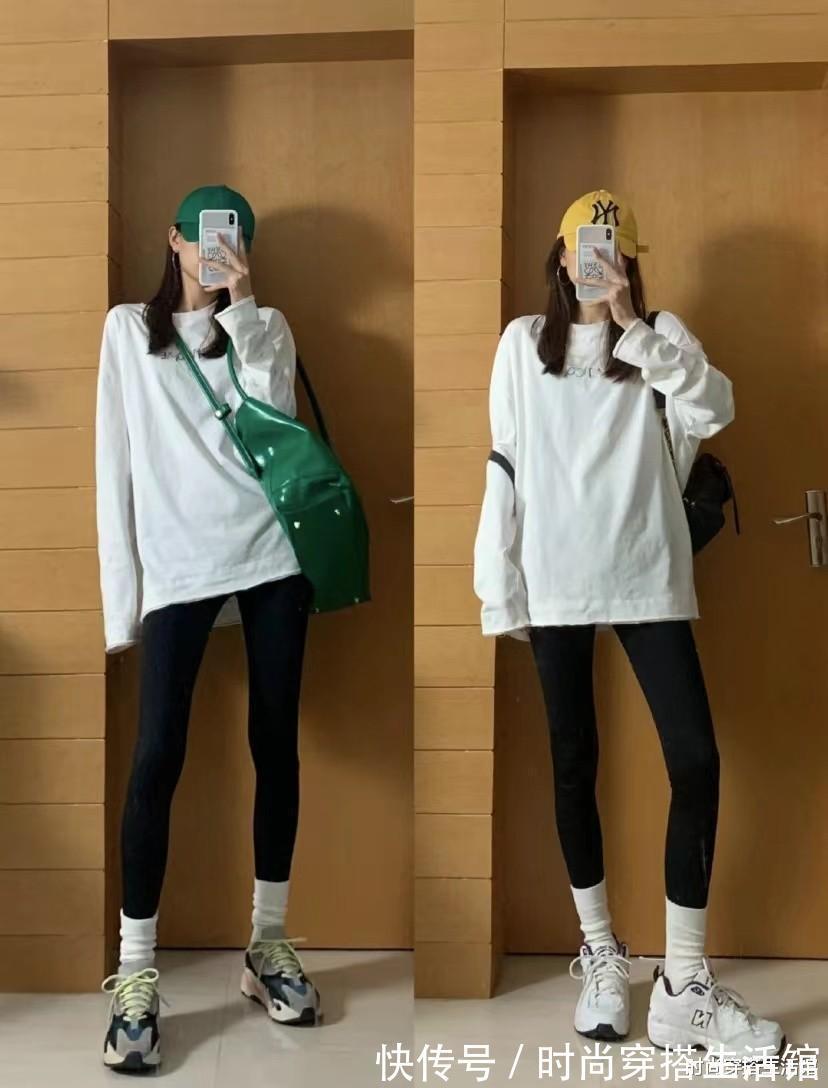 穿法 这才是“鲨鱼裤”的正确穿法,简约百搭又时髦,关键人人买得起