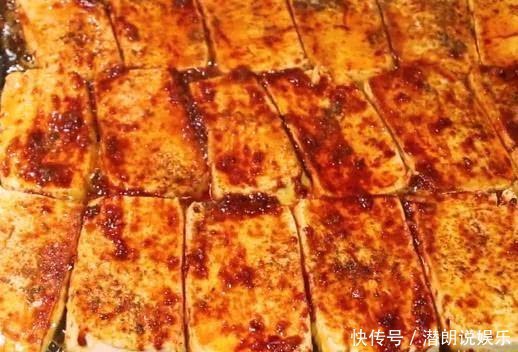 摆摊|5块钱1份街头热门小吃铁板豆腐,配方做法告诉你,学会可以摆摊了