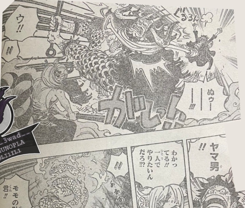 真面目|海贼王1027话图透详解 KING真面目逐渐显露 愤怒上脑痛击队友