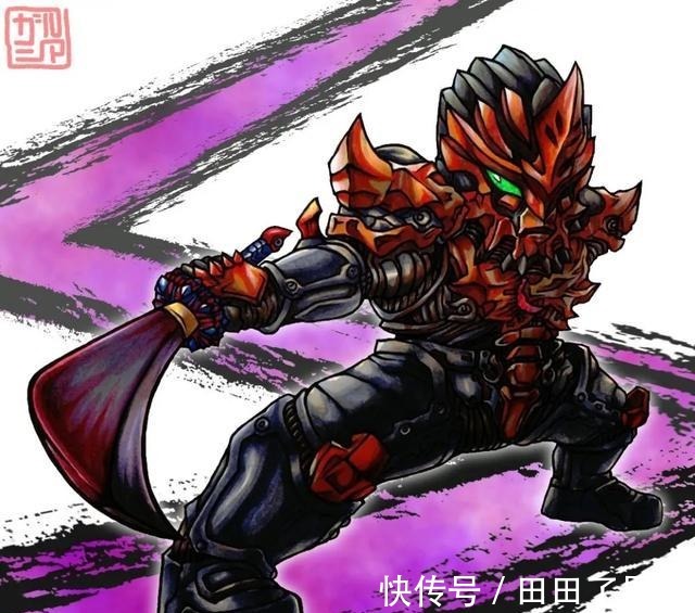 魔人|泽塔奥特曼中五个帅气的怪兽,伽古拉和赛文加很炫酷