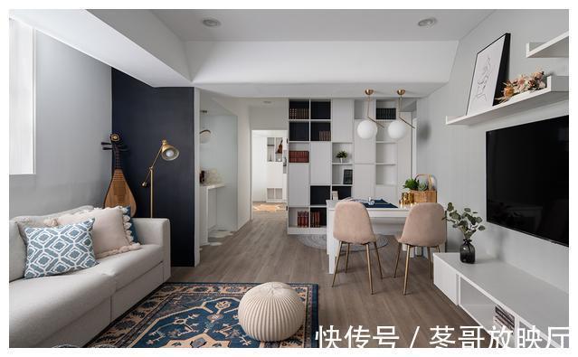 淡雅|她家是小户型装修的典范,套内66㎡,淡雅北欧风,简约又耐看!