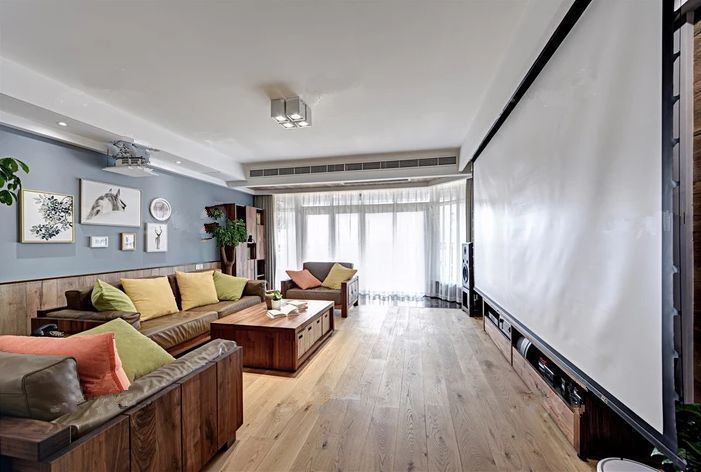 背景墙|电视背景墙的26种装修方式，从此不止电视+装饰柜！