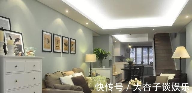 乳胶漆|150㎡现代美式, 复式楼的过道, 利用得真巧!