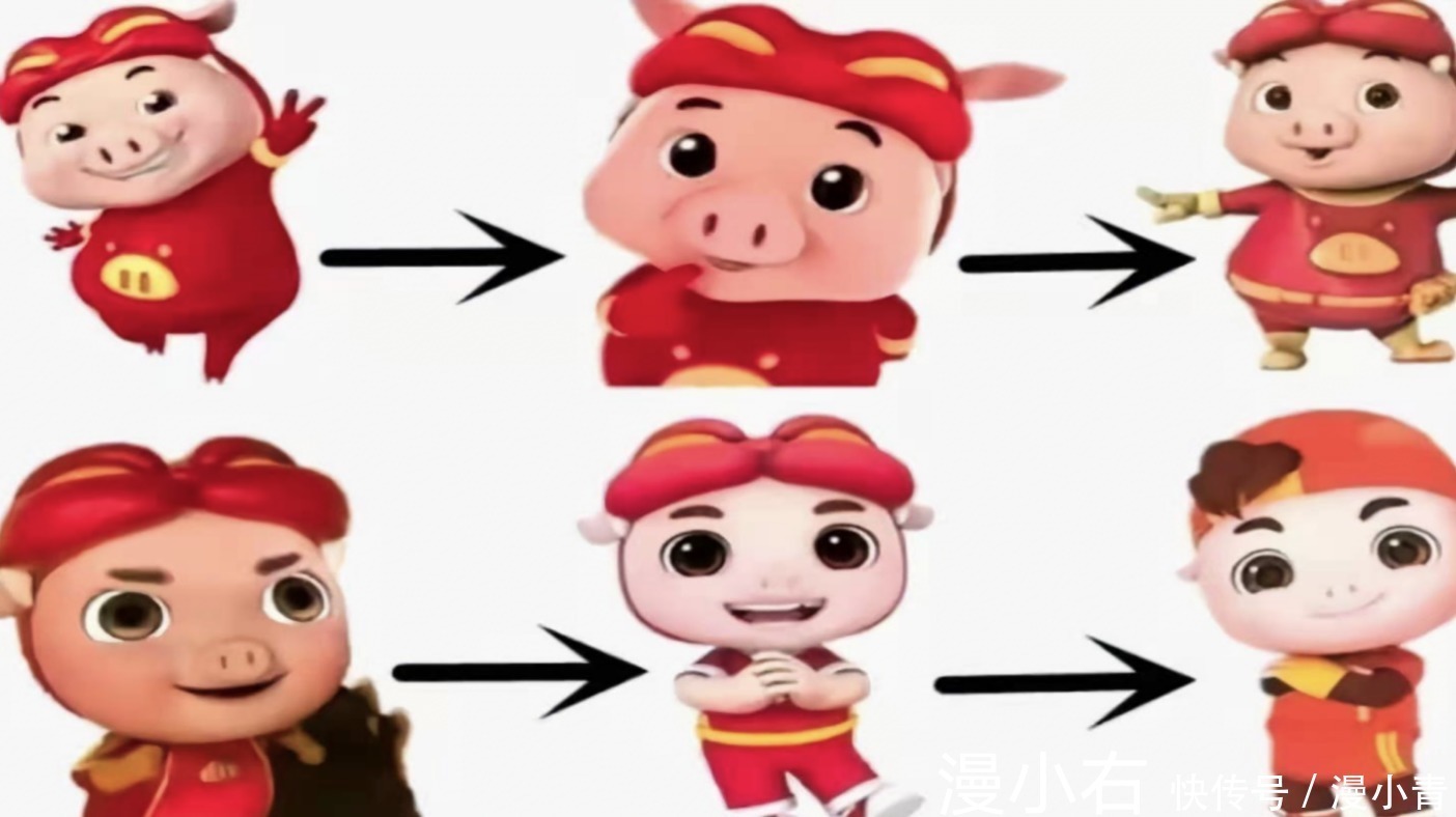 精灵宝可梦|童年回忆:动画角色进化史,皮卡丘越来越瘦,猪猪侠逐渐拟人化