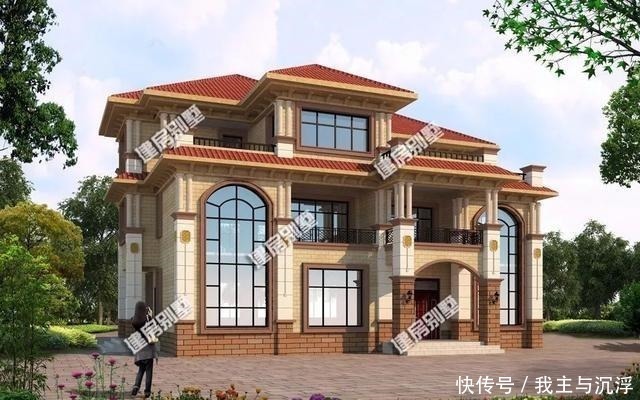 叠拼|兄弟建房不选双拼别墅,叠拼和联排也很气派,许多人这样建!