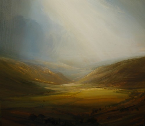 詹姆斯·诺顿&美风美景,大地的胸怀!英国画家詹姆斯·诺顿的油画