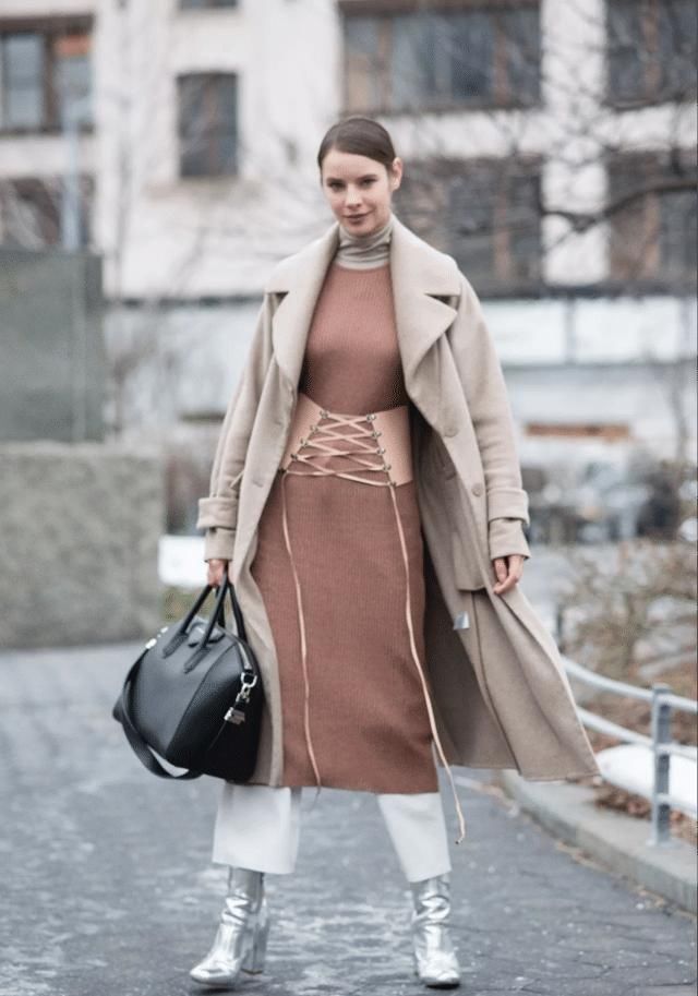 ?最近火了一种新穿法，叫“过膝不过踝”，时髦显高，小个子也适合