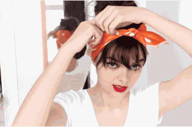 别戴旧式围巾了,太土!现流行这样的新式方法,美成风景线!