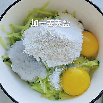 虾泥|黄瓜虾泥鸡蛋饼