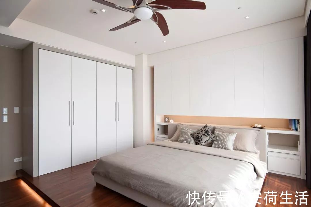 百叶门|卧室别装传统大衣柜了,如今流行这样装了,漂亮还省空间!