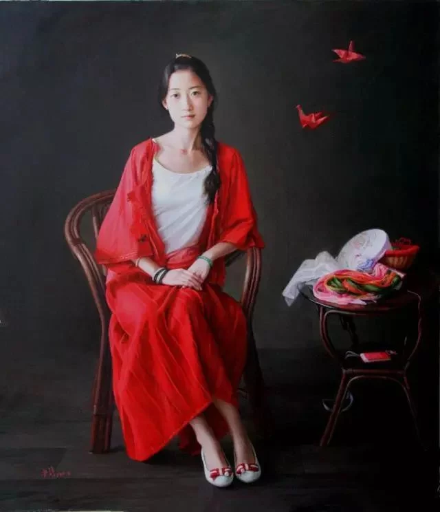 美女画家笔下的女孩 美女画家笔下的女孩