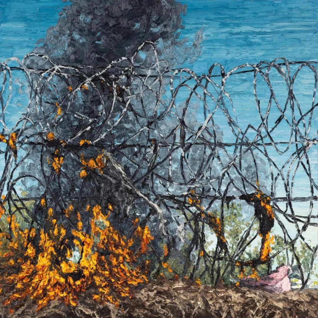 加拿大画家马特·巴恩的风景油画,笔触流畅,大美