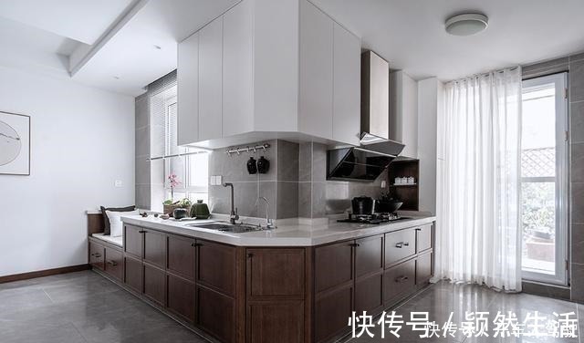 电视墙|有一种美,叫做新中式!145㎡新房打造的极简又高级!爱了!