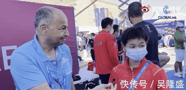 中国跳水队|央视独家报道!婵妹又再次扬名国际,国际泳联主席拿起话筒采访她