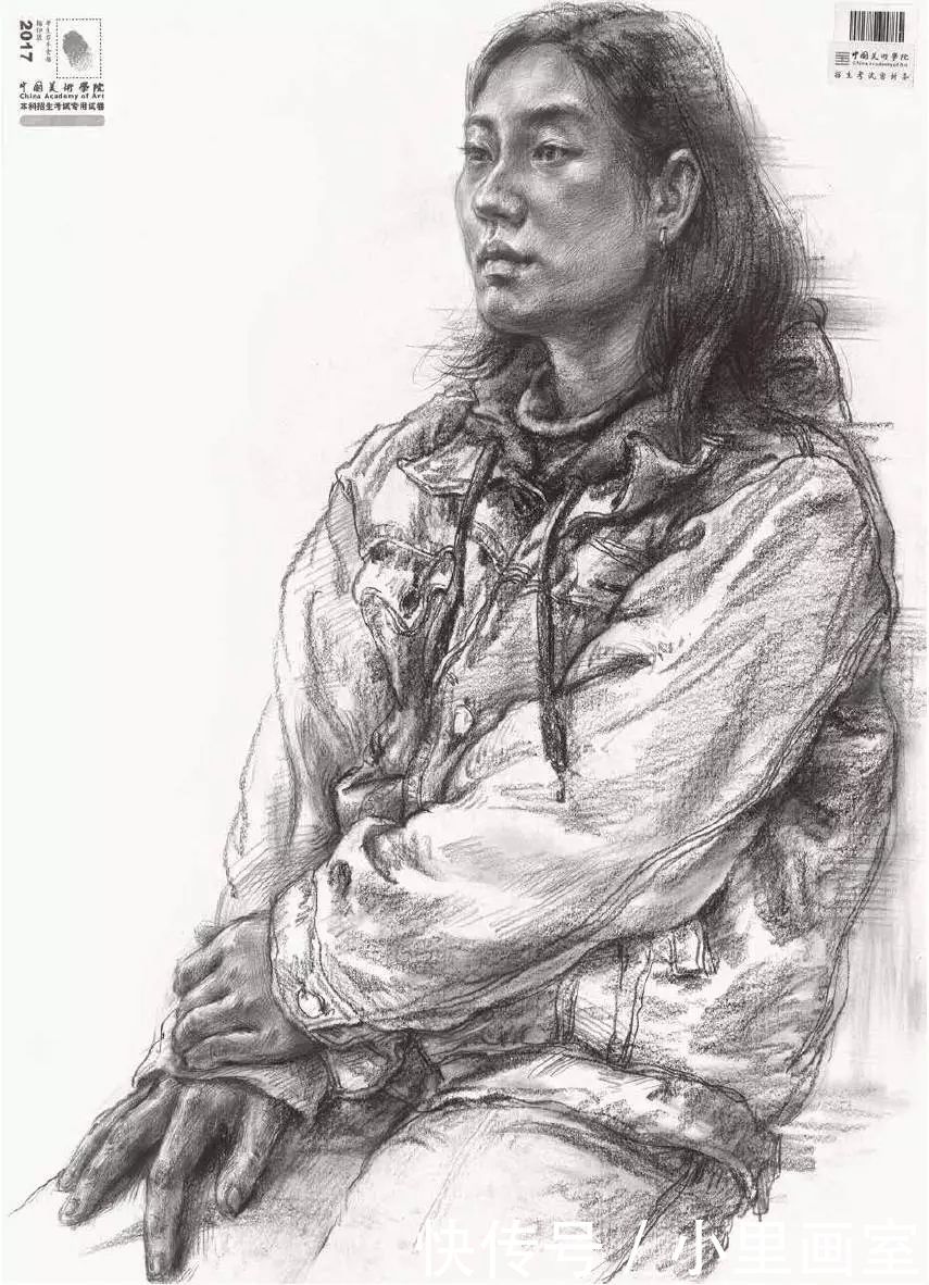 以横构图形|中国美院初试素描考什么?看了你就知道(附近年素描高分卷)