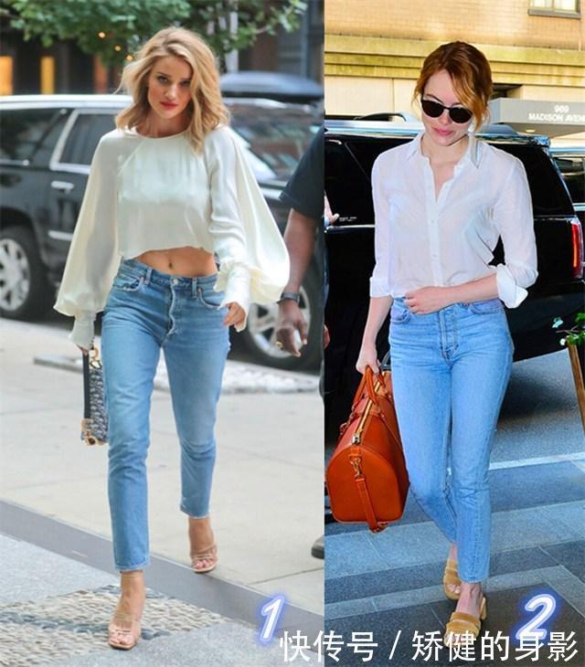  牛仔|又到穿牛仔裤季节，靛蓝牛仔加白衬衫，还是不过时的高级