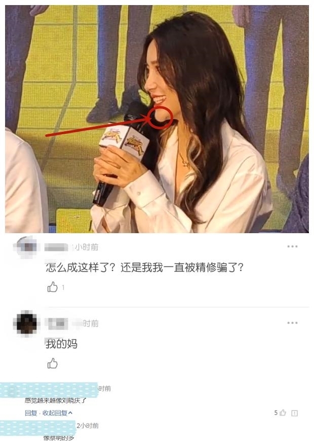 杨颖|杨颖生图曝光颜值崩盘,越来越像刘晓庆,网友:都是医美惹的祸