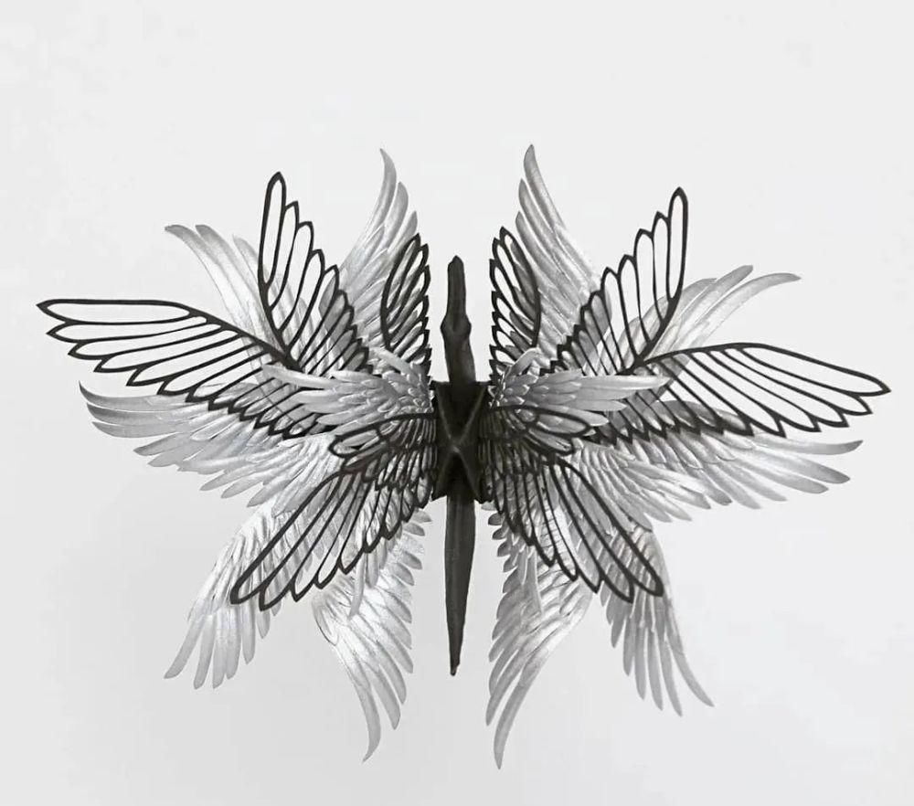 灵感$抑郁小哥把一只2毛钱的千纸鹤折成了我买不起的样子,不但病好了还年入百万