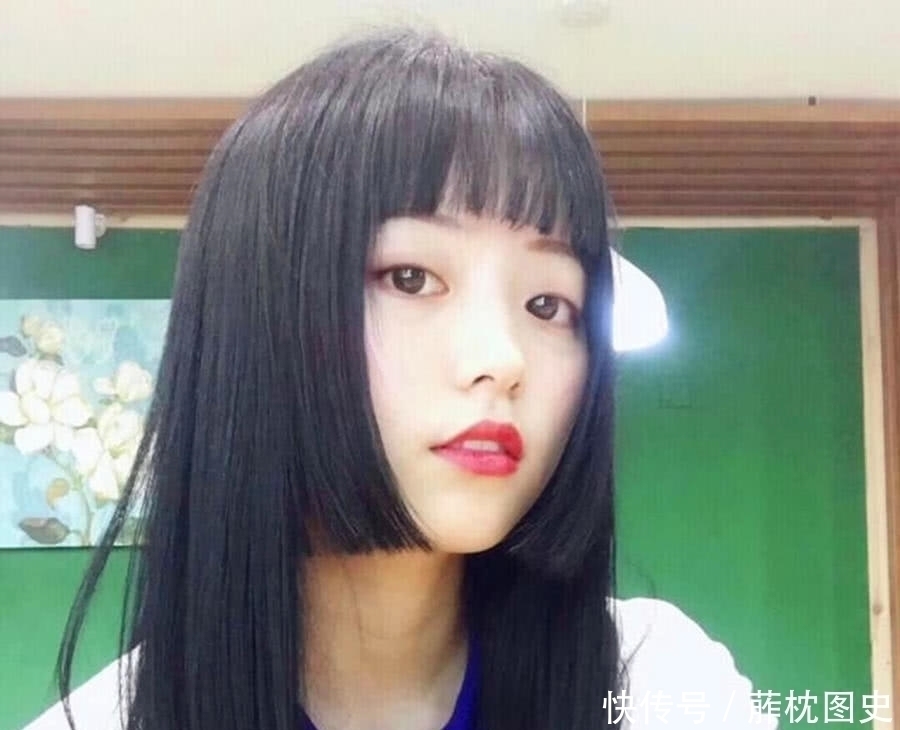 公主切 公主切发型正流行,有个特点再留,要么留了也不好看