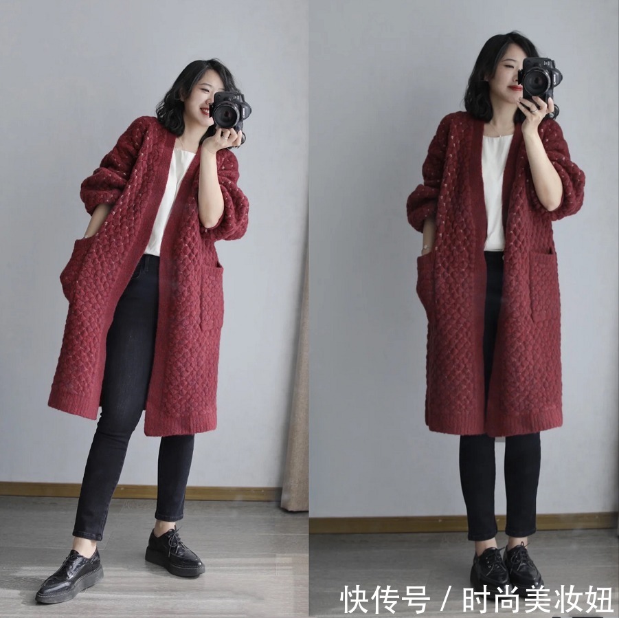 梨形身材|微胖的梨形身材有救了,她体重120斤,靠穿搭显瘦10斤不止