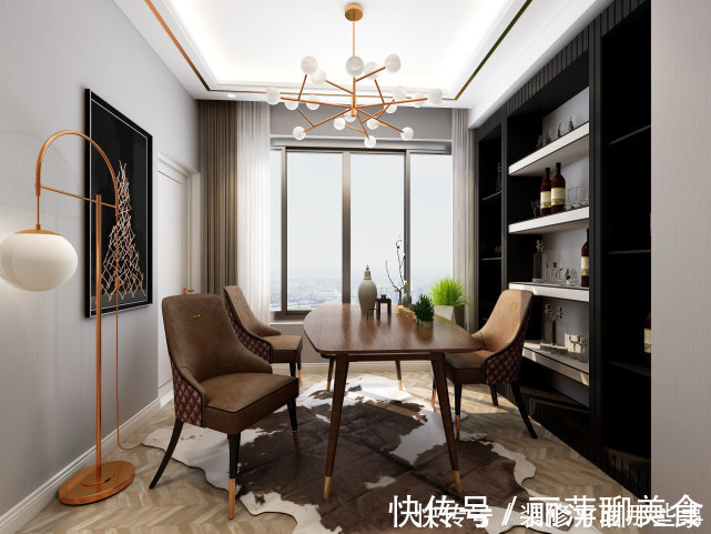 视觉|131平现代三居室低调婉转的华贵,赋予人更好的视觉效果