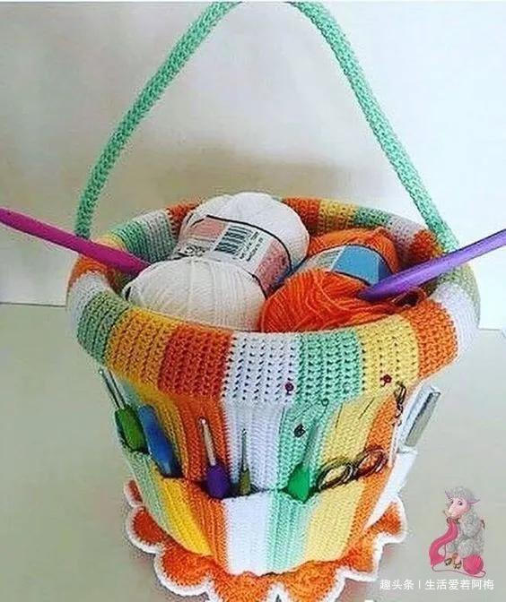 编织爱好者都喜欢的毛线收纳小妙招，不乱滚，不打结！