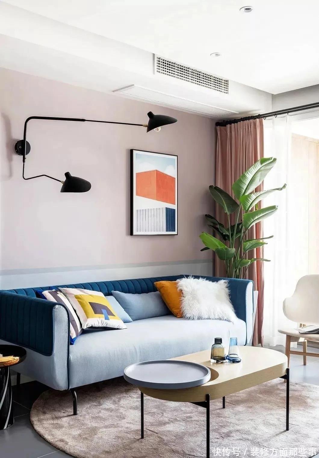 厨房|71平混搭二居室,莫兰迪色调,很高级有质感