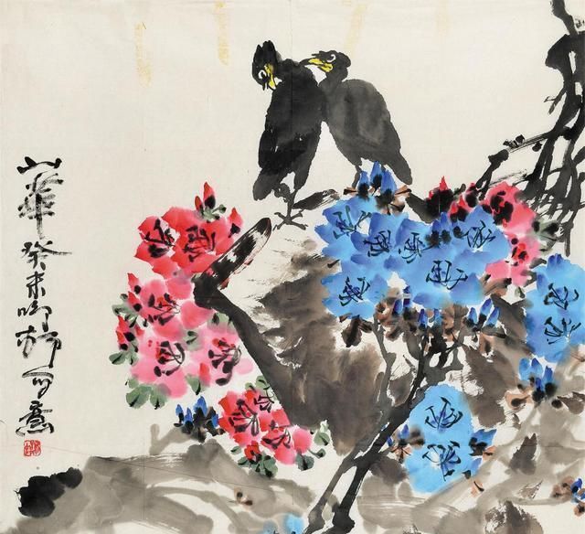 徒弟|李苦禅徒弟谈中国画:齐白石的都过时了,将来我的国画非常值钱!