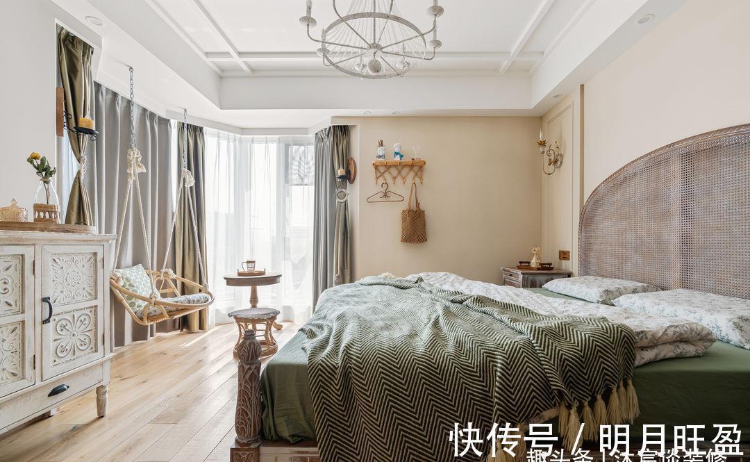 双开门|同样是原木风,她家不跟风不顺应主流,混搭出的效果让人眼前一亮