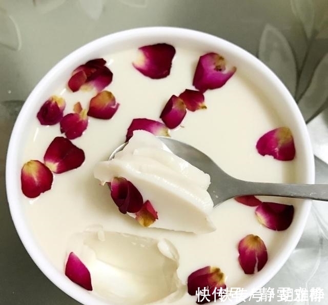 玫瑰花|教你用牛奶做小吃,不蒸不烤,入口即化清凉美味,健康又营养!