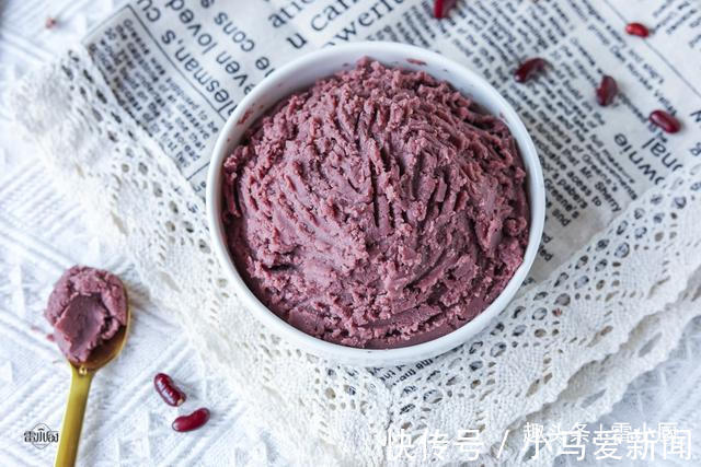 我家豆沙从来不用买，自己做超简单，香甜软糯无添加，放半年不坏