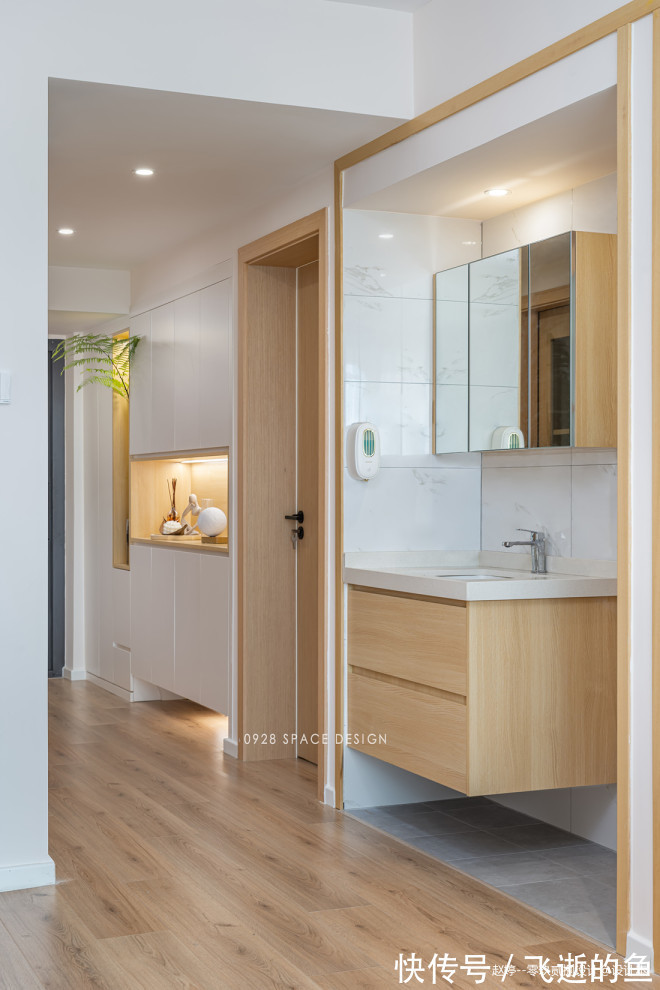 洞洞板|奶油色日式两居，强大收纳满满都是巧思