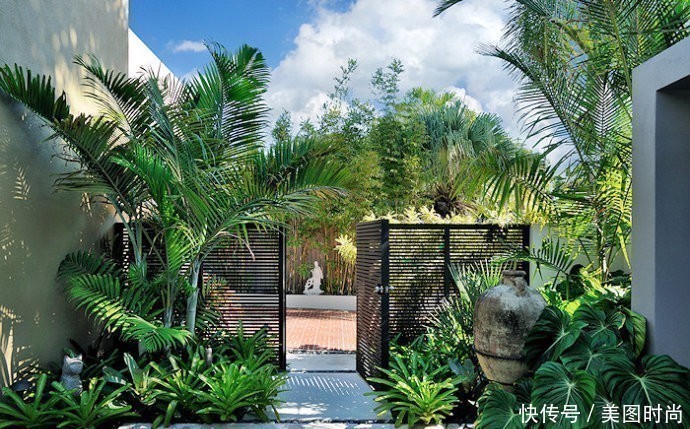 豪宅|庭院设计:别墅带花园才叫豪宅,等我买别墅,就建个这样的院子