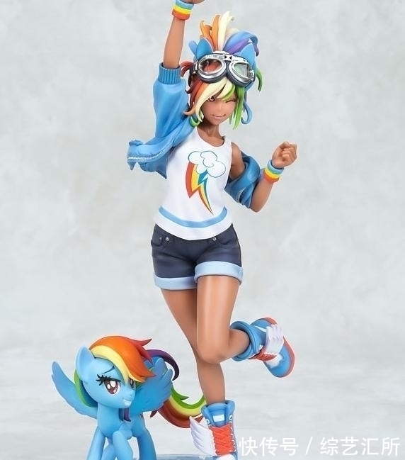 小马驹们|官方真会玩,推出初音未来款彩虹小马手办,这下谁顶得住呢