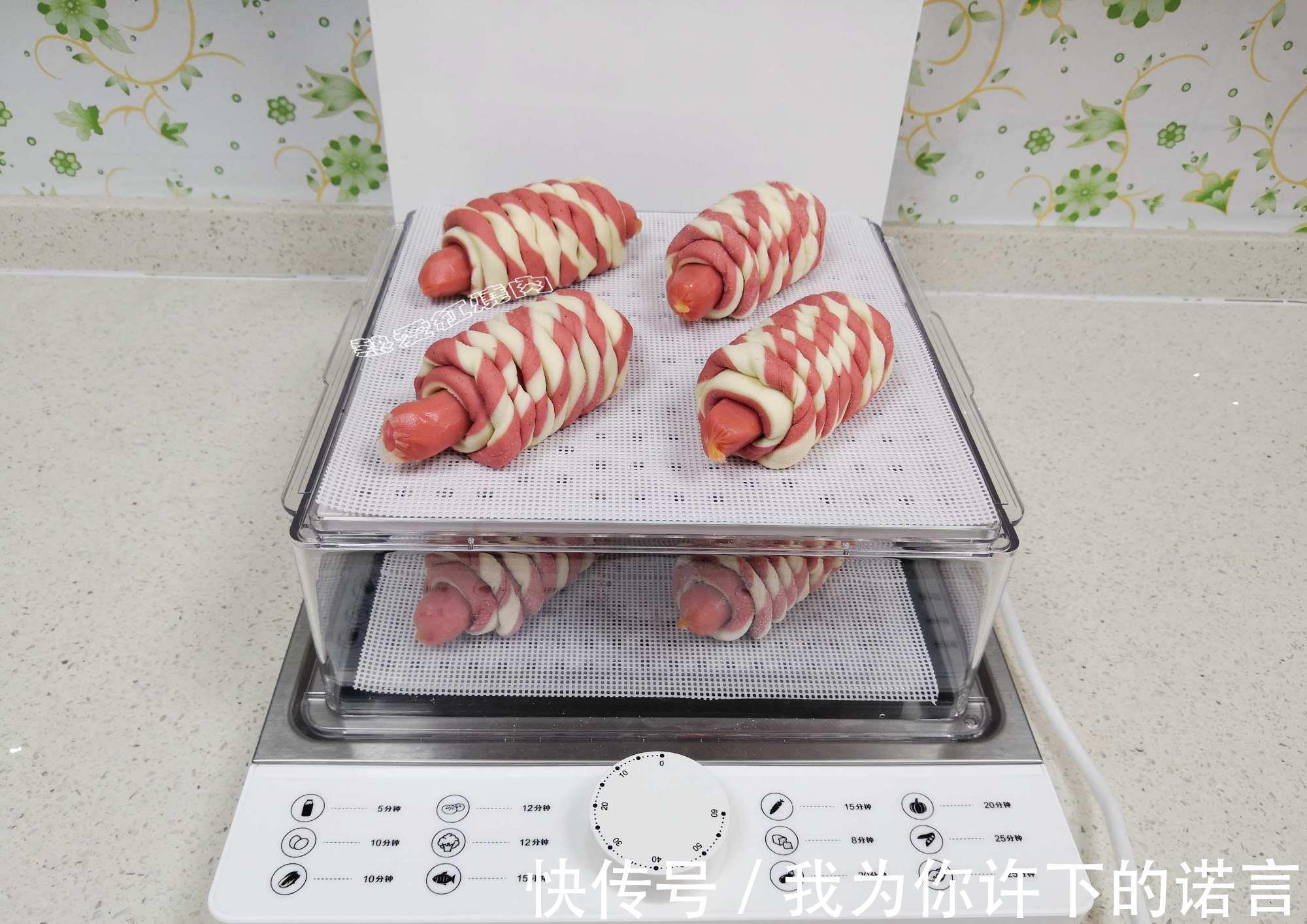 馒头|白馒头吃腻了试试这一种做法,颜值很高里面还有肉,看着复杂做着省事