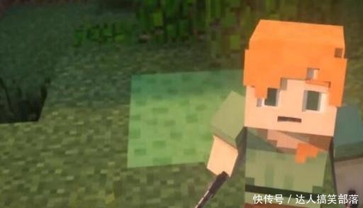南瓜头|我的世界极其诡异的五张图,是开挂还是闹剧,你见过几张