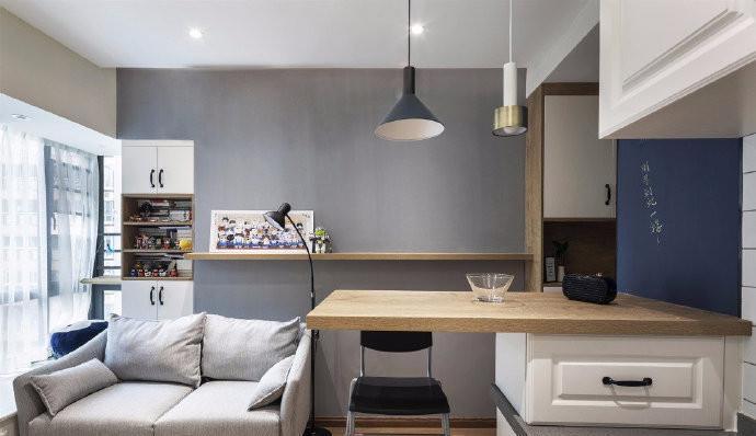 过道|33平米超小户型,巴掌大的地方,厨房、客厅、卧室啥都有