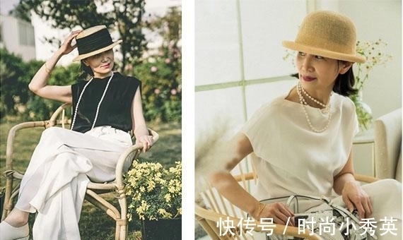 颜色 40+女性如何远离＂大妈感＂，早秋极简风穿搭，优雅又有女人味