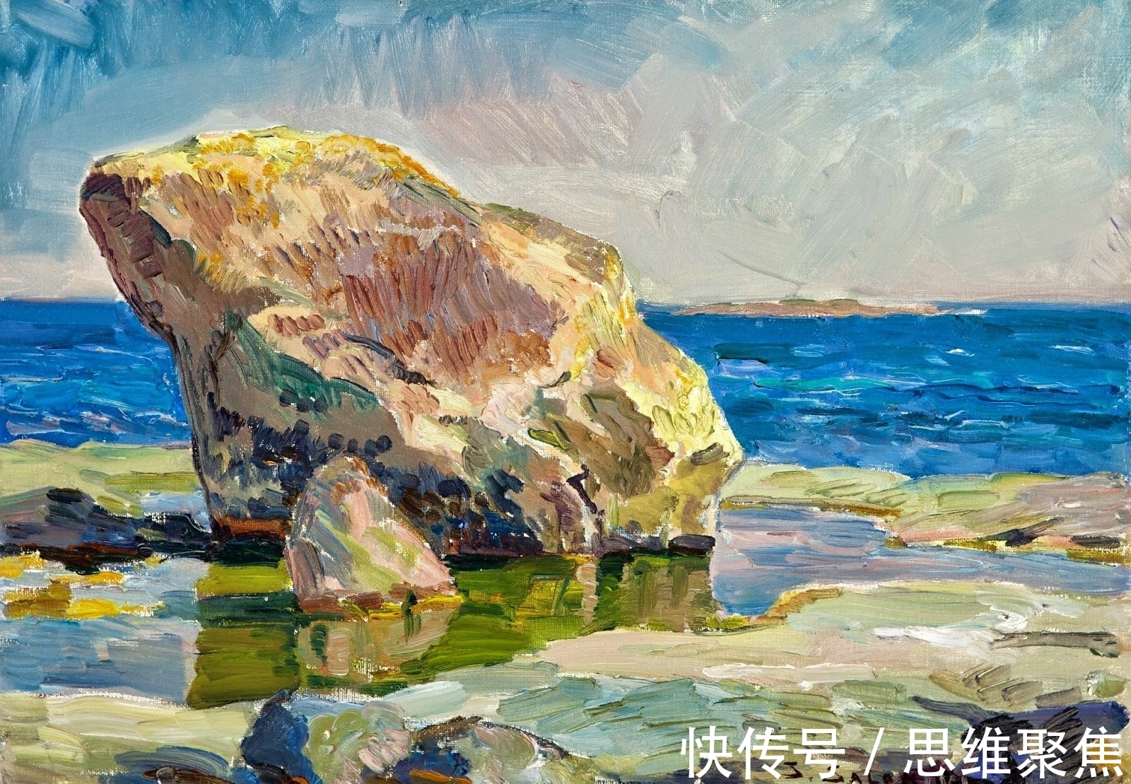 桑特里#笔意未尽的挥洒,印象派画家桑特里的绘画作品