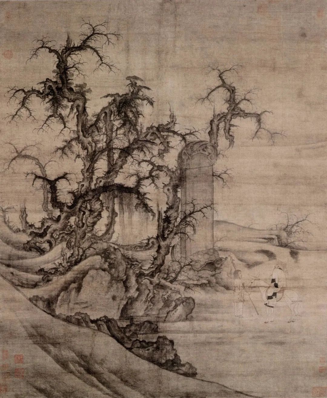 江山秋色图|神游于山水林泉之间——当宋朝遇上山水画