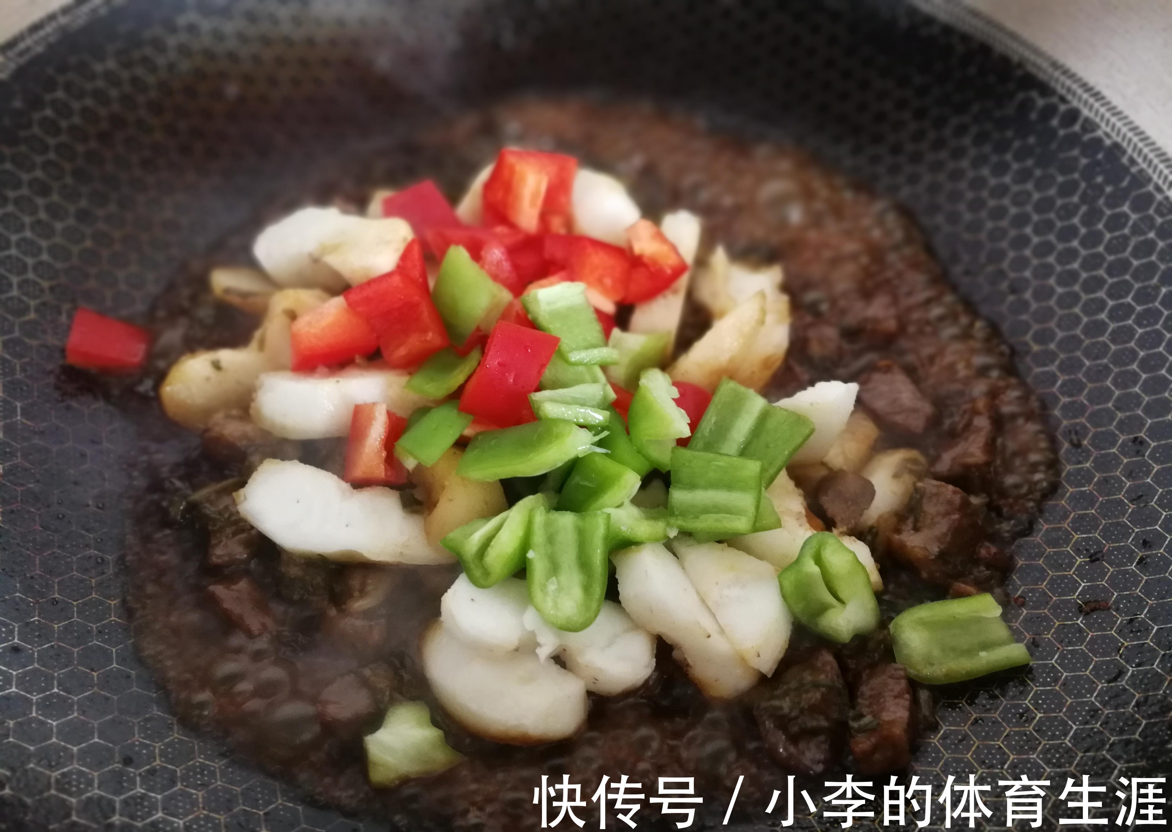 健康|牛肉烧马蹄，色泽光鲜，美味健康
