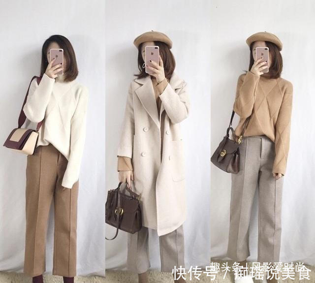 小妹妹 适合冬季的日常穿搭，36套精致女人味look，让你穿出气质女