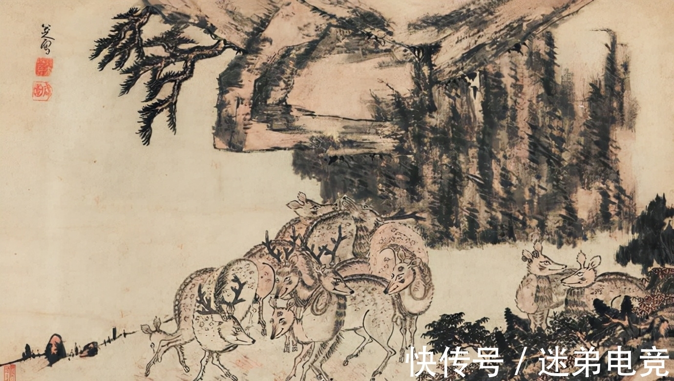 八大山人|青藤八大和缶老:让齐白石甘愿做门下走狗,这三位大师到底多厉害