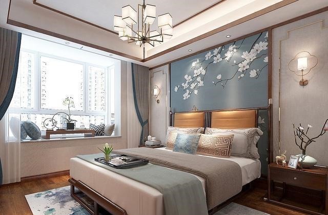 中式|150㎡中式风用红木色,大气美观又有品味,入户便让人心生喜爱