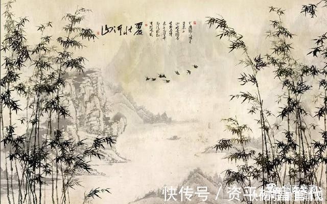 柳树#中国画如何画松树、丛树、柳树、竹林,中国画树的画法大全