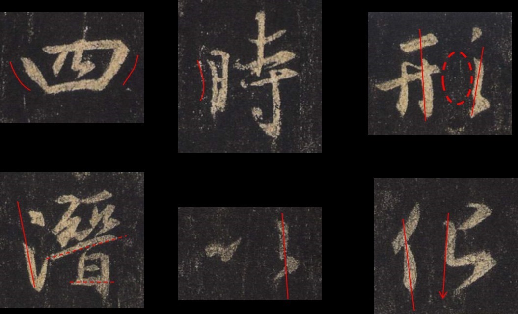  技巧|《圣教序》结字技巧，总结的太好了！